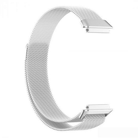 Браслет Rumi Milanese loop металлический для Huawei Band 7 (серебристый)