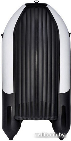 Моторно-гребная лодка Ривьера Киль R-3800 НДНДК lg/bl (светло-серый/черный)