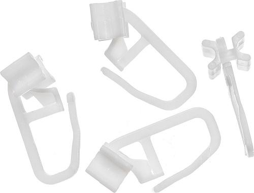 Карниз для штор Sundays Home Флэт Лайн Изи двойной (заглушка сатин 2.4 м)