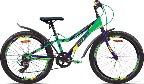 Велосипед AIST Rocky Junior 1.0 2025 (разобранный, синий)