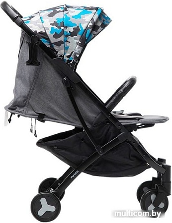 Коляска прогулочная «книга» Farfello S600 (синий камуфляж)