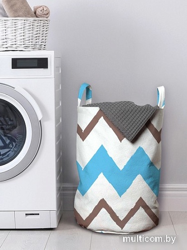 Корзина JoyArty Разноцветные зигзаги gaba_6935