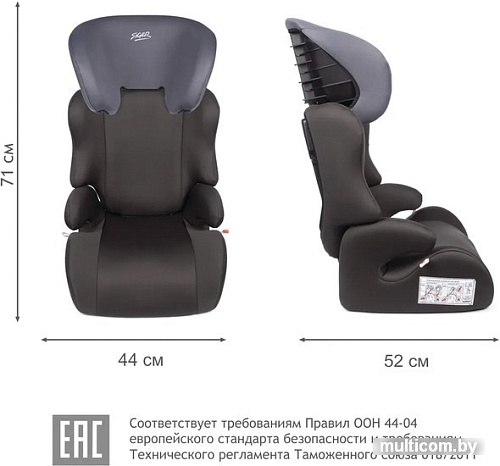 Детское автокресло Siger Смарт (маренго)