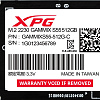 SSD ADATA XPG Gammix S55 512GB SGAMMIXS55-512G-C