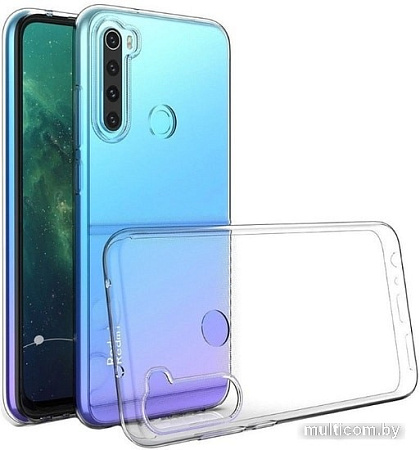 Чехол VOLARE ROSSO Clear для Xiaomi Redmi Note 8 (прозрачный)