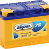 Автомобильный аккумулятор AKOM 6СТ-75VL R+ (75 А·ч)