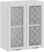 Шкаф навесной Трия Бьянка 1В6С (дуб белый)