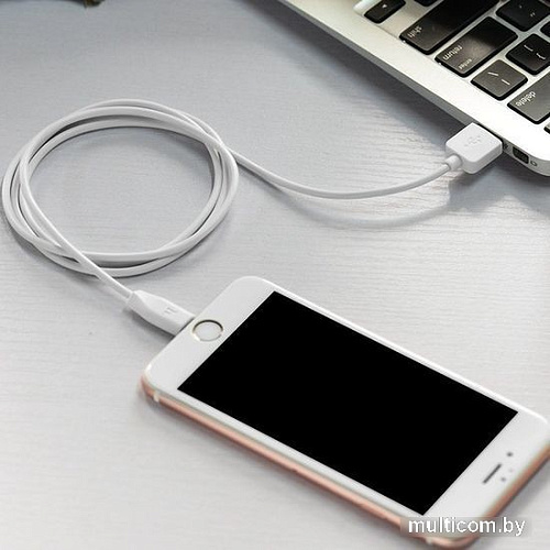 Кабель Hoco X1 USB Type-A - Lightning (1 м, белый)