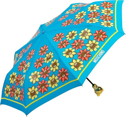 Зонт Moschino 8126-OCP Flower Bear Light Blue