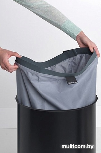 Бак Brabantia 120022 (черный, крышка из пробки)