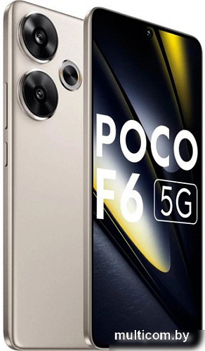 Смартфон POCO F6 12GB/512GB с NFC международная версия (титан)