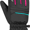 Горнолыжные перчатки Reusch Alan Junior 6361115-7003 (р-р 5, Blck/Blck/Pink Glo)