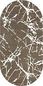Ковер для жилой комнаты Safyun Bravo SN539-LIGHT-BROWN-OVAL (0.8x1.5)