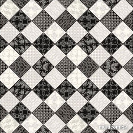 Линолеум Juteks Strongru Plus Chess 4 990D (1.5x4м)