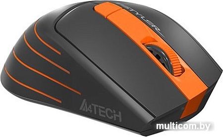 Мышь A4Tech Fstyler FG30 (черный/оранжевый)