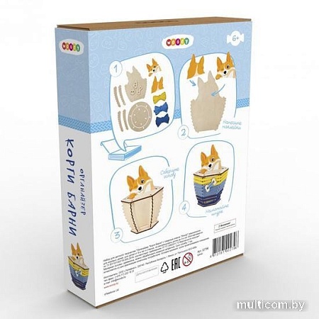 3Д-пазл Woody Корги Барни 02796