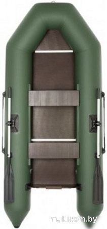 Моторно-гребная лодка Тонар Капитан 280Тс (зеленый)