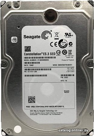 Жесткий диск Seagate Constellation ES.3 4TB ST4000NM0053