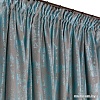 Комплект штор Nivasan Мрамор 10 на ленте 1.5x2.7 м (бирюзовый)