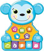 Развивающая игрушка Азбукварик Обезьянка Музыкальные зверята 4680019286082