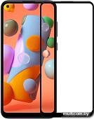 Защитное стекло Case Full Glue для Galaxy A11/M11 (черный глянец)
