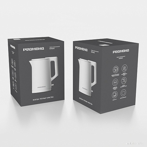 Электрический чайник Redmond (Редмонд) KM243 (белый)