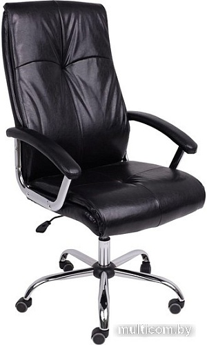 Кресло AksHome Marsel Chrome Eco (черный бриллиант)