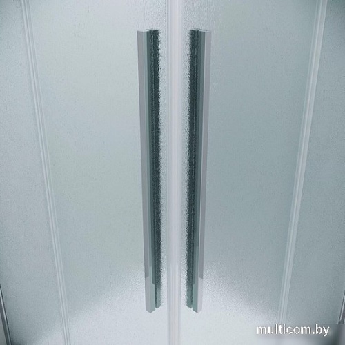 Душевая дверь Grossman Galaxy 70x195 1/2.K33.01.70.10.02 (хром/шиншилла стекло)