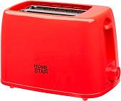 Тостер HomeStar HS-1015 106192 (красный)
