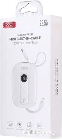 XO PR246 10000mAh (белый)