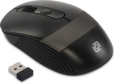 Мышь Oklick 310MW (черный/серый)