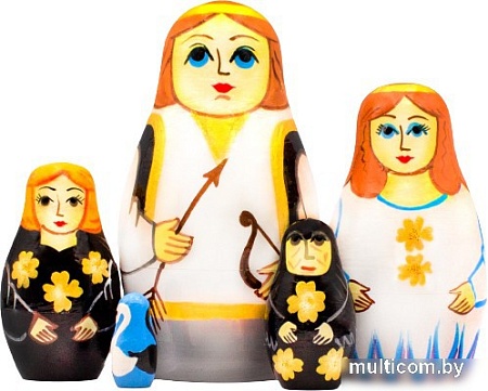 Развивающая игра Брестская Матрешка Балет Лебединое озеро (набор 5 шт)