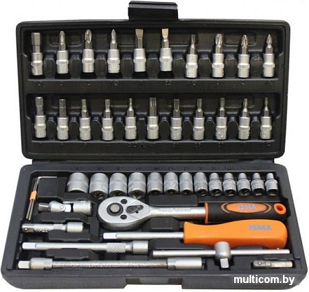 Универсальный набор инструментов ISMA 2462-5 (46 предметов)