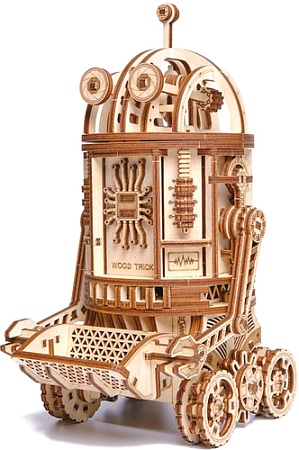 3Д-пазл Wood Trick Космический робот Уборщик 1234-88 (с механическим управлением)