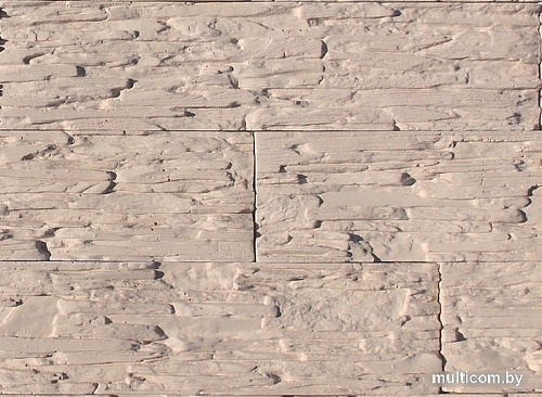 Декоративный камень Polinka Саянский сланец У0102 (бежевый, угловой)