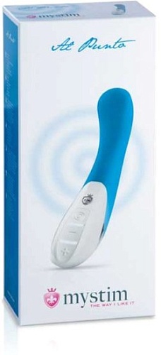 Вибратор Mystim Al Punto (синий)