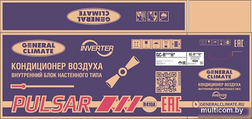 Кондиционер General Climate Inverter GC-RE12HR32/GU-RE12H32