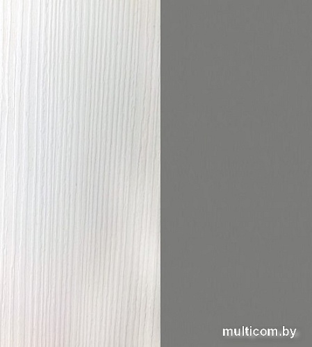 Готовая кухня ЭлиГард Lion 3.2 (белый структурный/дымчатый алмаз/дуб бунратти)