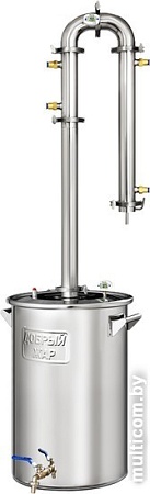 Дистиллятор Добрый жар Абсолют (50л, 7 трубок)