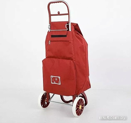 Сумка-тележка Grott 111-WY781629T-BRD (бордовый)