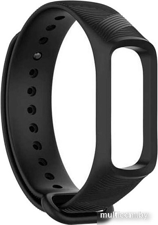Ремешок Rumi силиконовый для Samsung Galaxy Fit e (черный)