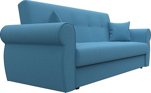 Диван Лига диванов Лига-019 книжка 125611 (рогожка амур голубой)