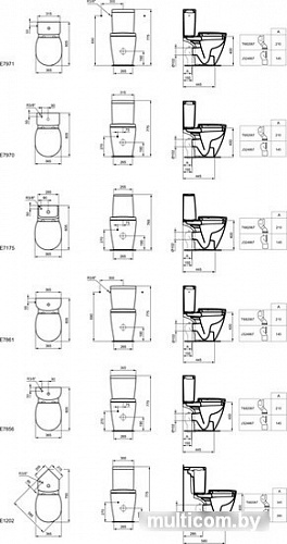 Унитаз Ideal Standard Connect Space [E119501]