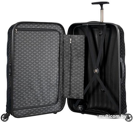Чемодан-спиннер Samsonite Cosmolite Black Print 75 см