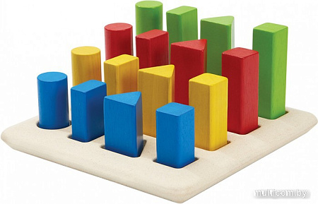 Сортер Plan Toys Геометрический 5125