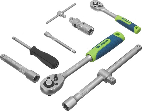 Универсальный набор инструментов СибрТех 13389 (108 предметов)