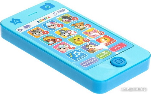 Развивающая игрушка Zabiaka Музыкальный телефончик. Для хорошего мальчика 2519372