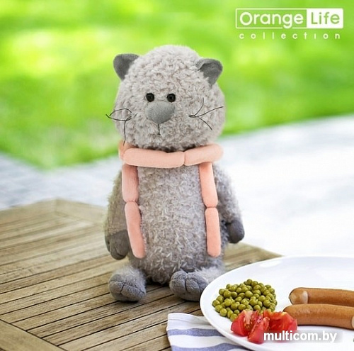 Мягкая игрушка Orange Toys Кот обормот с сосисками 30 см