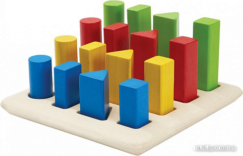 Сортер Plan Toys Геометрический 5125