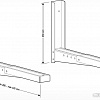Кронштейн Holder MWS-2002 (металлик)